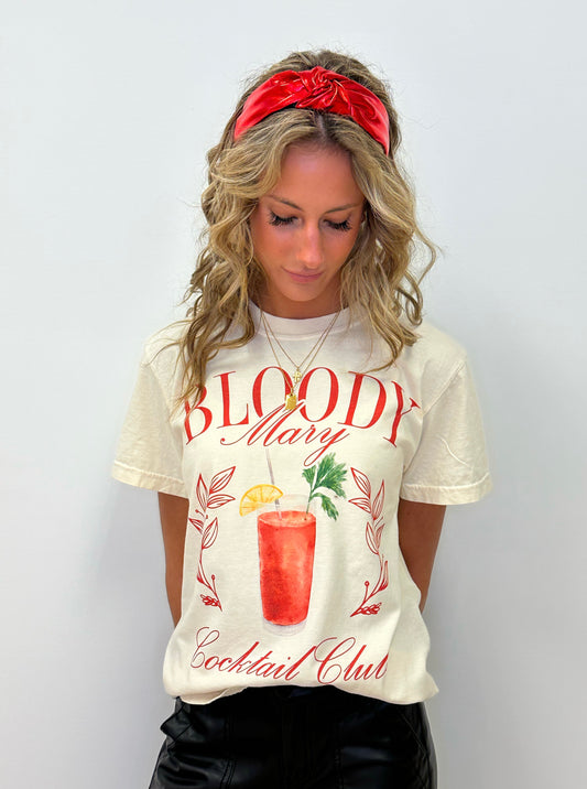 Bloody Mary Cocktail Club Tee- S,M,L,XL,2X,3X