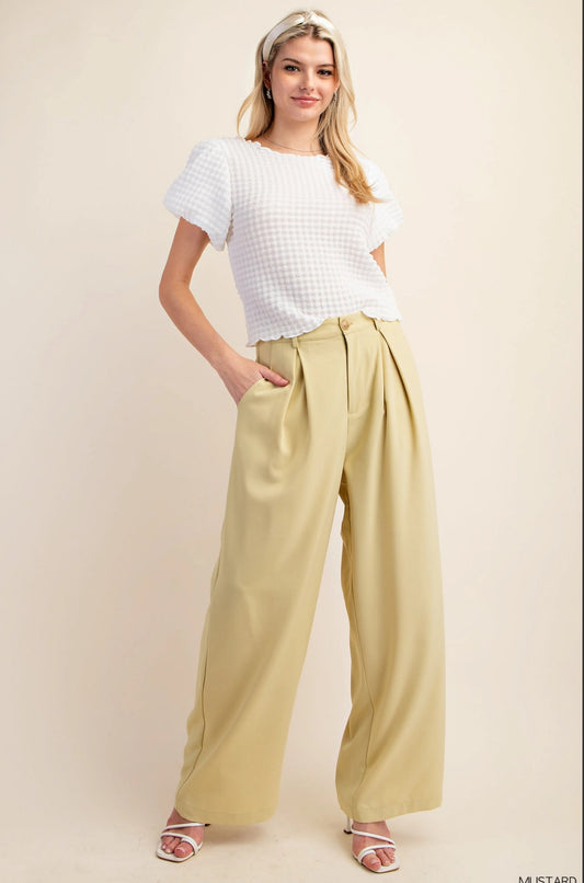 Saint Germain Spandex Slacks- S,M,L