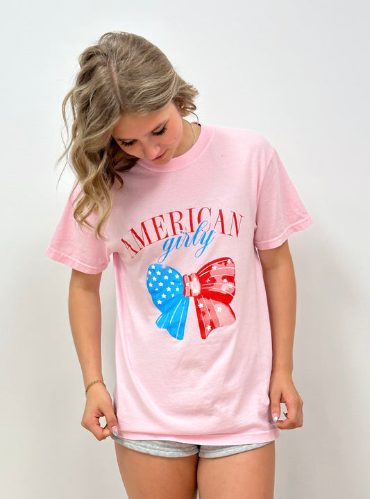 American Girly Tee (Blossom)- 2XL