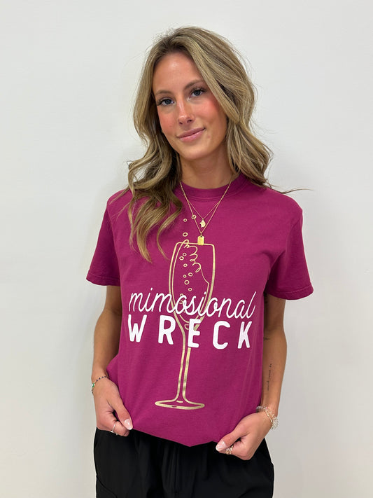 Mimosional Wreck Tee- S