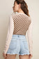 It’s A Vibe Velvet Checkered Bodysuit- S,M