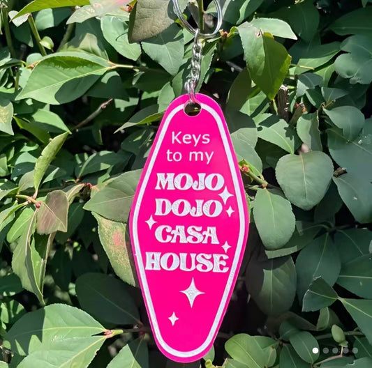 Mojo Dojo Casa House Keychain
