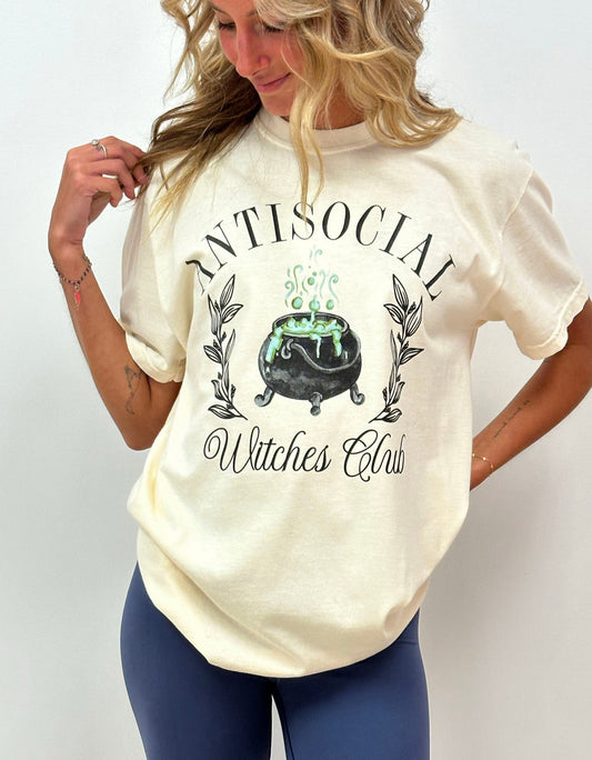 Ant-Social Witches Club- S,M,2x