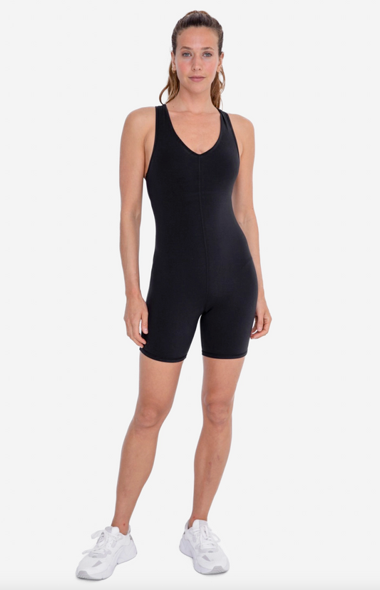 What's Your Motive? Racerback Romper