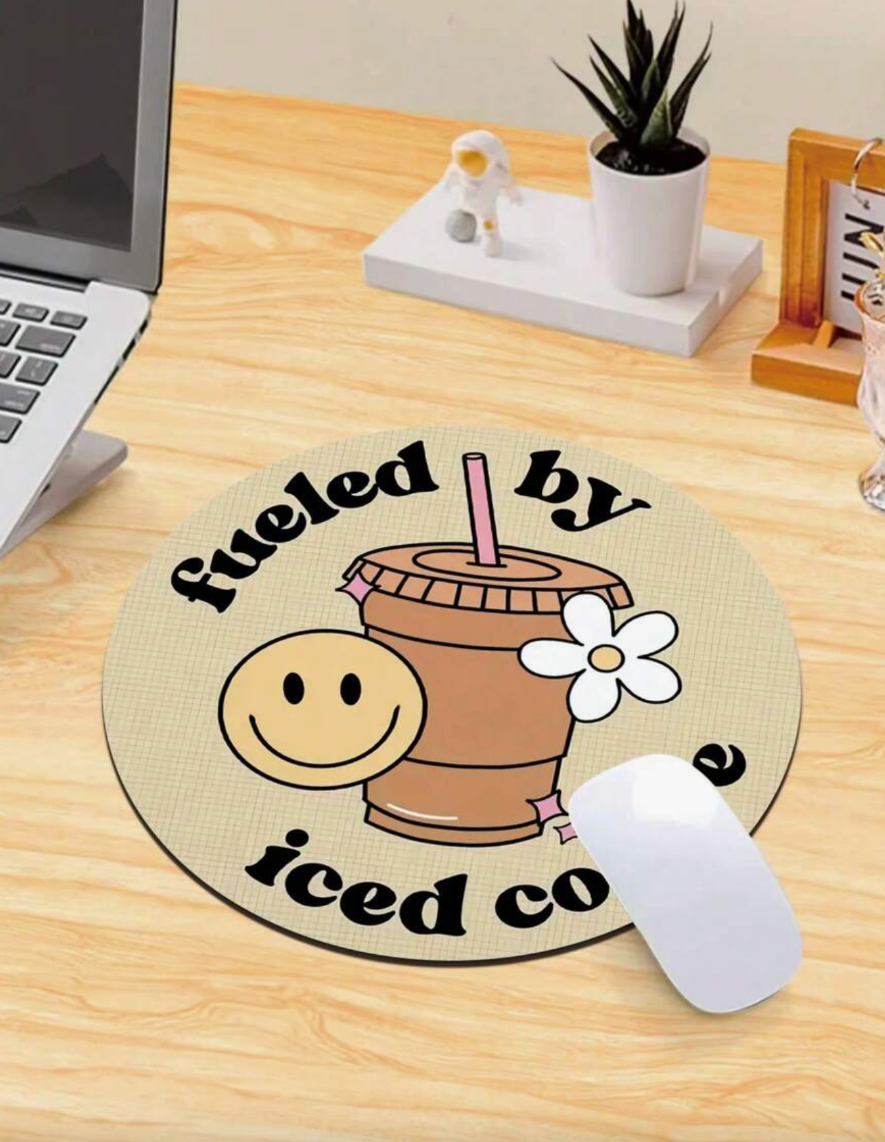 Fueled By Iced Coffee Mousepad