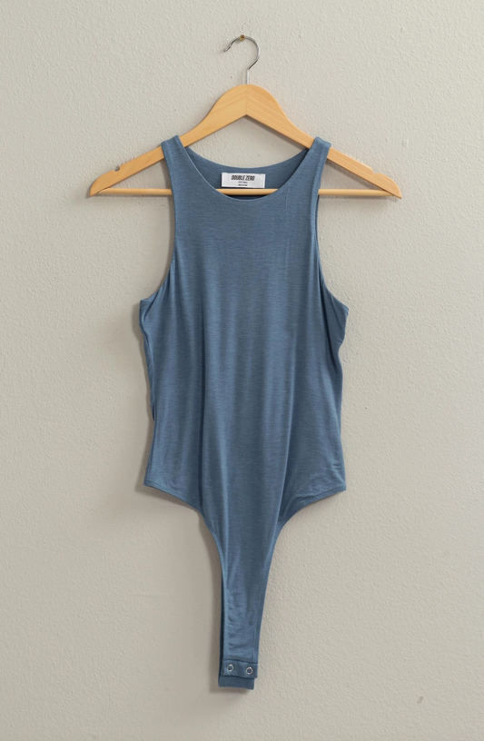 Angel Eyes Tank Bodysuit- L